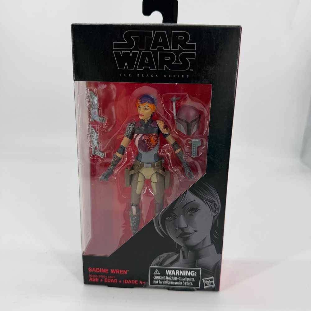 Star Wars The Black Series Sabine Wren #33 6 Inch Action Figure Hasbro B9882